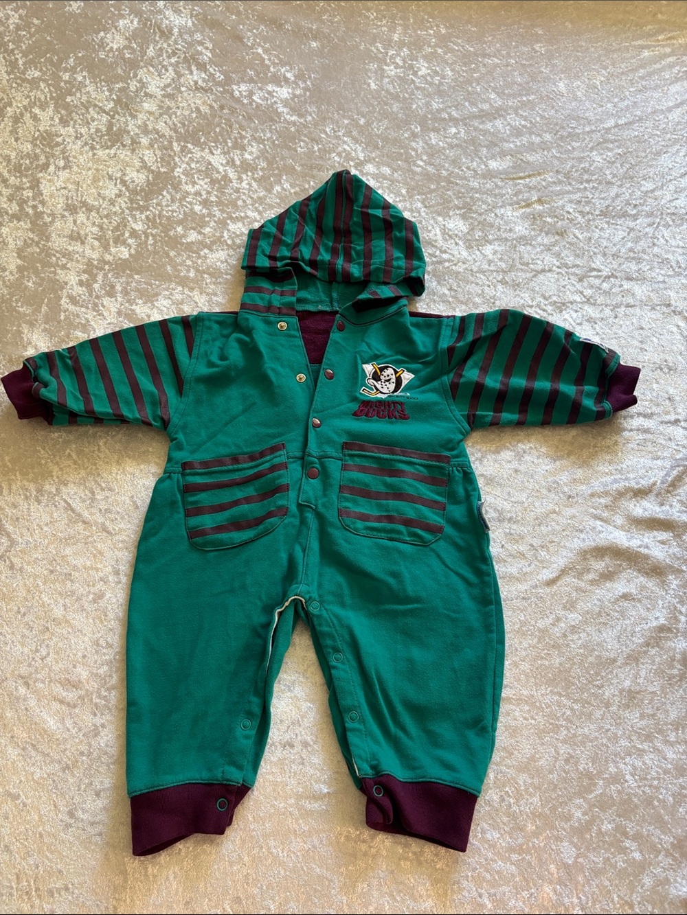 Mighty Duck Vintage Kids Romper